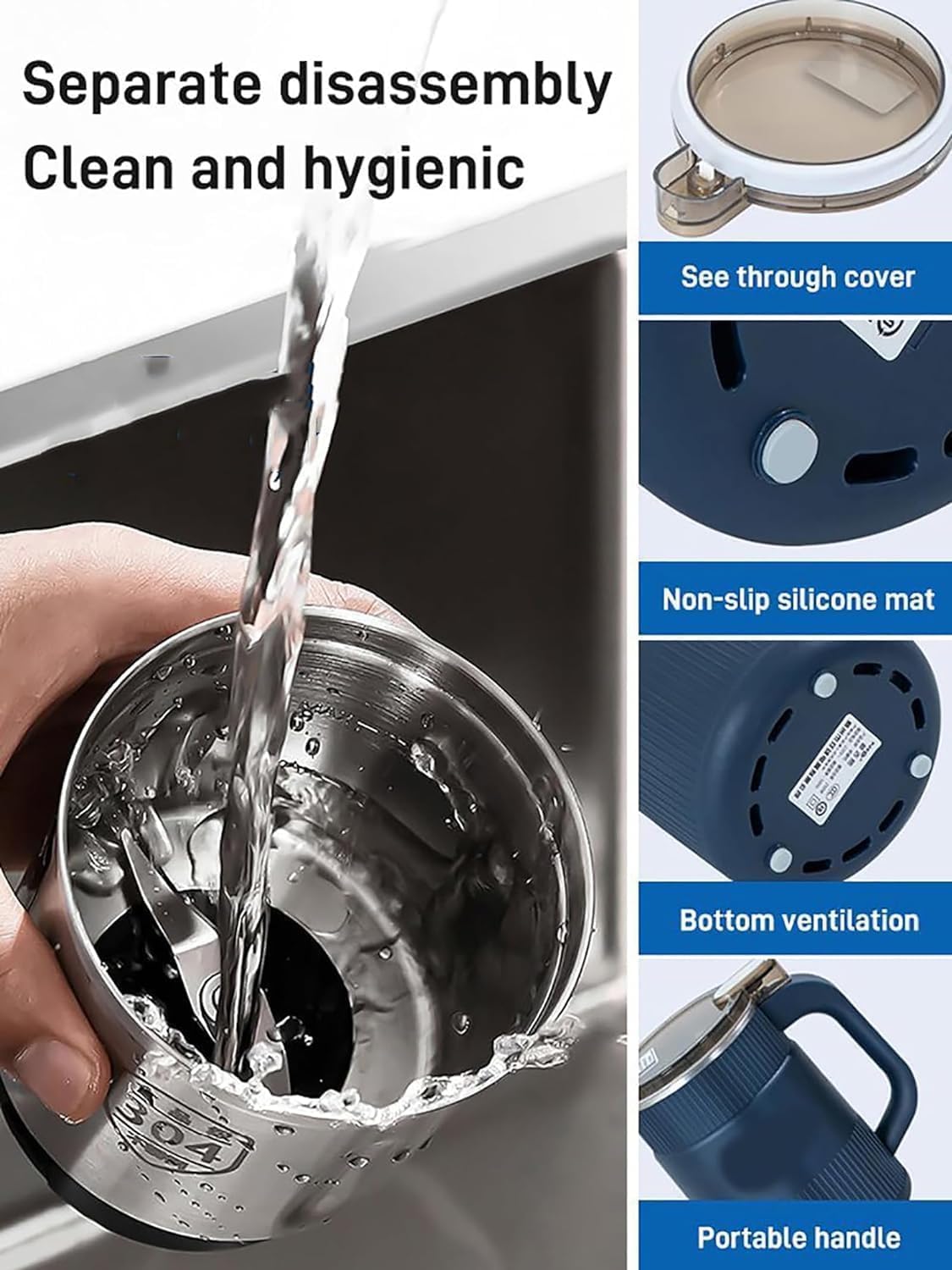 Multifunction Smash Machine | Spice Grinder Stainless Steel Dry Grain Spices | Cereals Seasonings Coffee Bean Grinder Machine