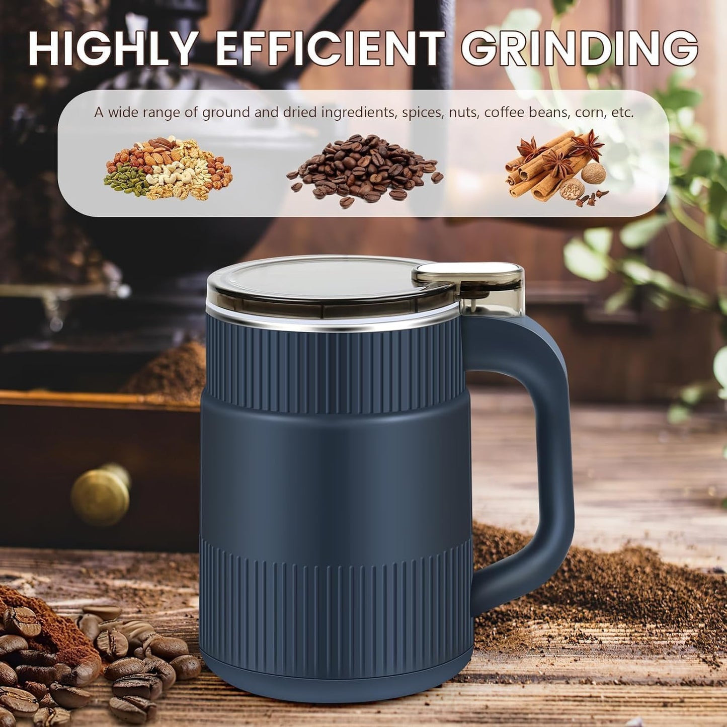 Multifunction Smash Machine | Spice Grinder Stainless Steel Dry Grain Spices | Cereals Seasonings Coffee Bean Grinder Machine