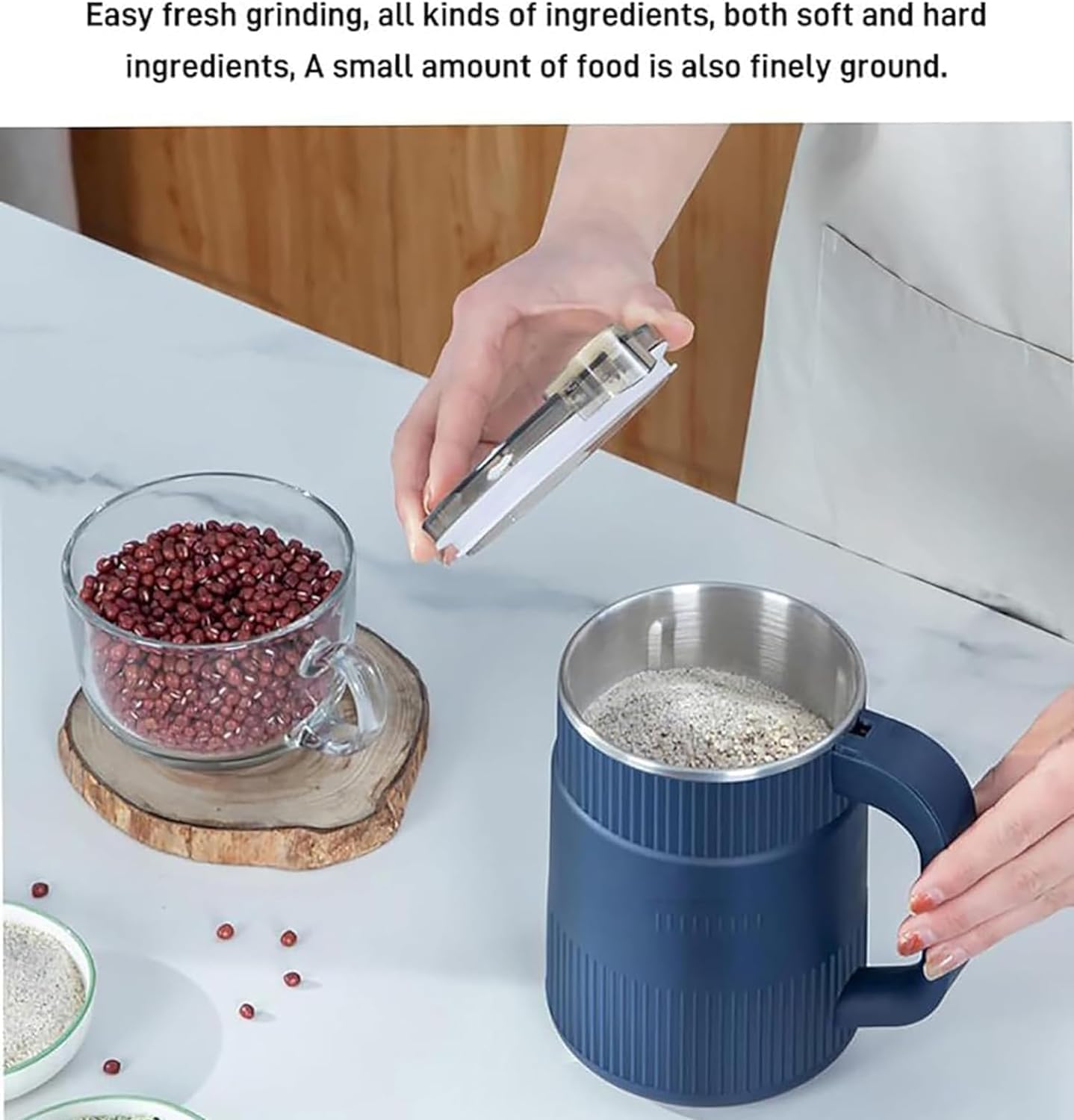 Multifunction Smash Machine | Spice Grinder Stainless Steel Dry Grain Spices | Cereals Seasonings Coffee Bean Grinder Machine