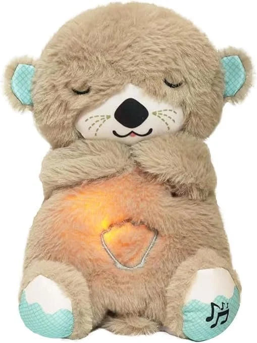Blue,Brown Sleeping Musical Teddy, Huggable Size